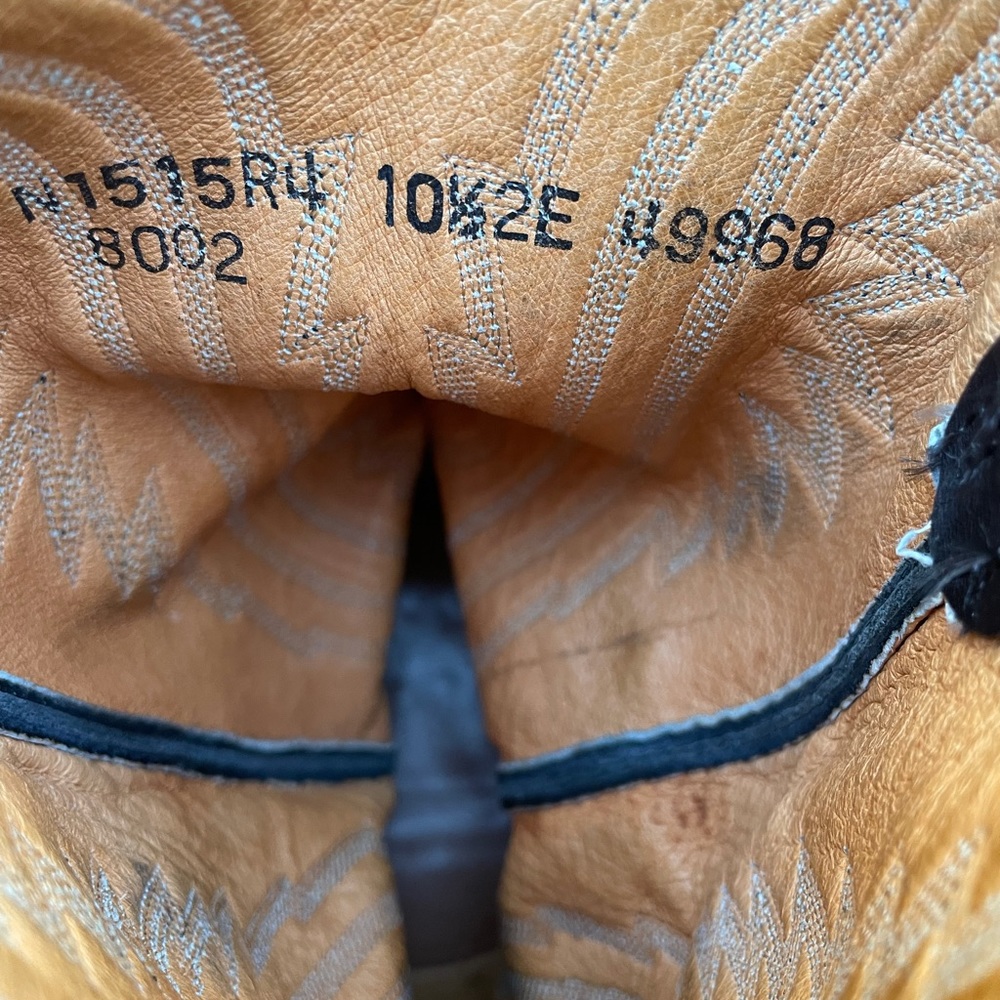 LUCCHESE N1550.R4 ,10.5  2E Black Goat - Picture 9 of 10